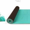 Thảm tập yoga chính hãng Hatha màu xanh ngọc