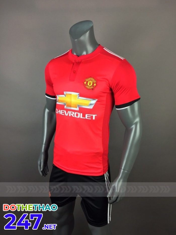 Áo bóng đá CLB Manchester United màu đỏ 2018