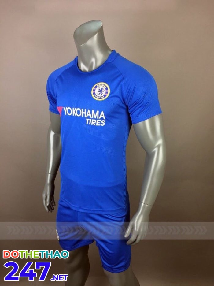 Áo bóng đá CLB Chelsea xanh dương năm 2018