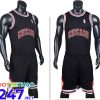 Áo bóng rổ Bulls màu đen năm 2018