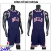 Áo bóng rổ Bulls màu tím than năm 2018