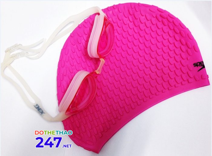 Mũ bơi Speedo màu hồng