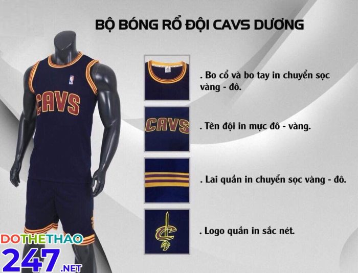 Áo bóng rổ Cavs màu tím than mới nhất 2018
