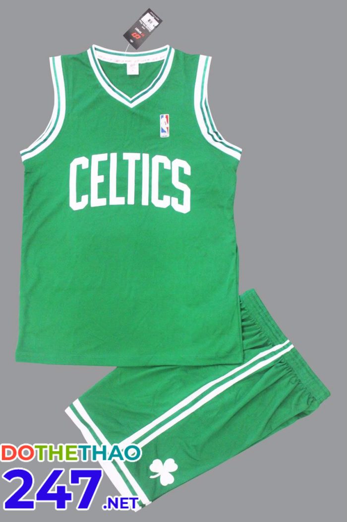 Áo bóng rổ Celtics màu xanh lá mới nhất 2018