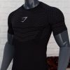 Áo gym nam mã G247 -01 màu đen