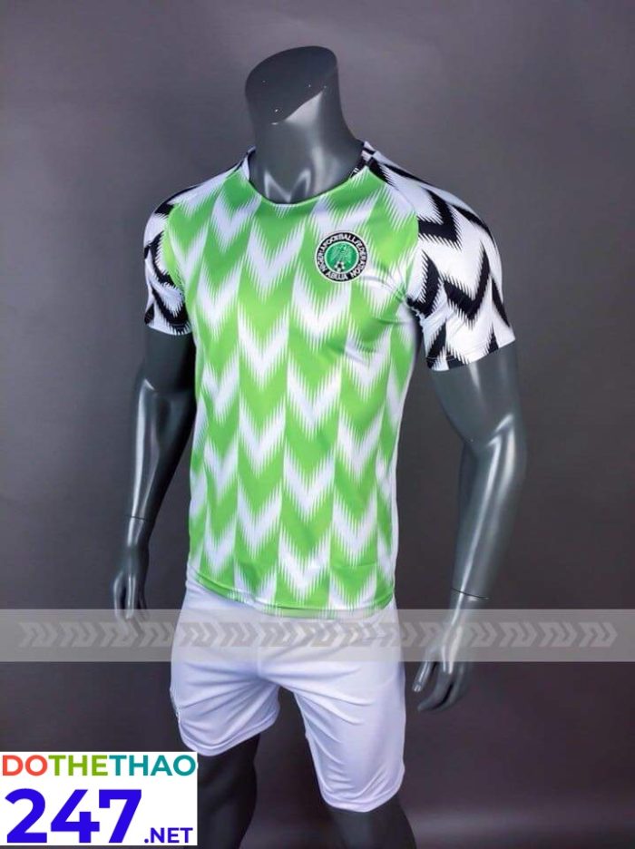 Áo bóng đá đội tuyển Nigeria World cup mới nhất năm 2018