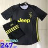 Áo bóng đá CLB Juventus màu đen pha vàng mới năm 2018