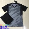 Áo bóng đá không logo màu xám mã KLG-61