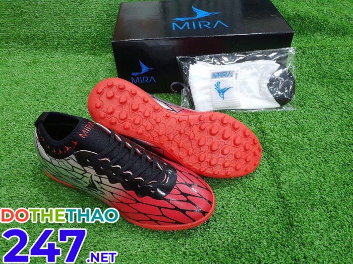 Giày bóng đá Mira màu đỏ mã MR 03