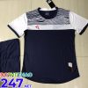 Áo bóng đá không logo màu tím than mã KLG-82 mới năm 2018-2019
