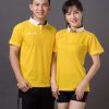 Áo bóng chuyền nam nữ KELME 07 màu vàng mới nhất 2019