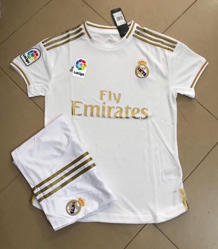Áo bóng đá CLB Real Madrid màu trắng mới 2019 -2020