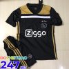 Áo bóng đá không logo Ziggo màu đen mới nhất năm 2019-2020