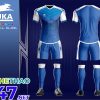  Áo bóng đá KLG zuka mã KLG-161 màu xanh dương mới nhất 2019-2020 