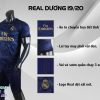 Áo bóng đá CLB Real xanh dương năm 2020