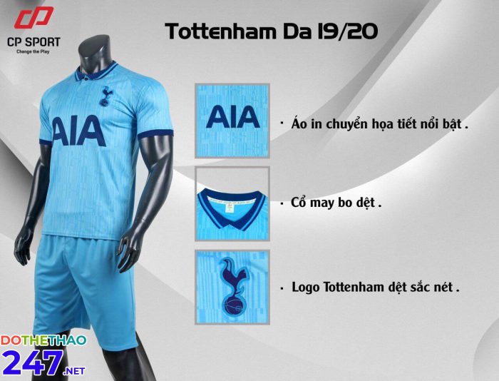 Áo bóng đá Tottenham Da mới nhất 2020-2021