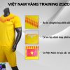 Áo bóng đá đội tuyển Việt Nam Tranining 2020 màu vàng