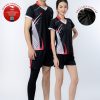 Áo bóng chuyền nam nữ Hiwing Volverine (H3) màu đen