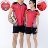 Áo bóng chuyền nam nữ Hiwing Volverine (H3) màu đỏ