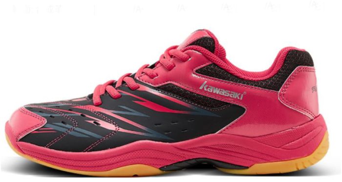 Giày cầu lông, bóng chuyền, bóng bàn Kawasaki Flamingo màu đỏ