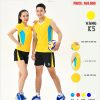 Áo bóng chuyền nam nữ KEYBALL K5 chính hãng màu vàng