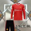 Áo bóng đá dài tay CLB MANCHESTER UNITED mới nhất 2021-2022