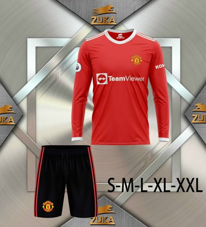 Áo bóng đá dài tay CLB MANCHESTER UNITED mới nhất 2021-2022