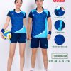 Áo bóng chuyền nam nữ Hiwing H7 chính hãng màu xanh dương