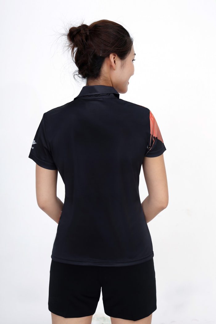 Bộ quần áo cầu lông nữ đen