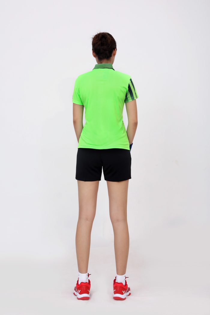 Quần áo cầu lông nữ xanh 4