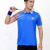 áo cầu lông nam xanh dương 4