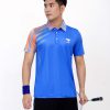 áo cầu lông nam xanh dương 5