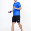 áo cầu lông nam xanh dương 6