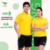 Áo cầu lông, áo Tennis, áo golf Hiwing Luxury 3 màu vàng