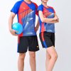 Áo bóng chuyền nam nữ chính hãng Hiwing H12 màu xanh bích