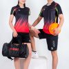 Áo bóng chuyền nam nữ chính hãng Hiwing Super màu đen