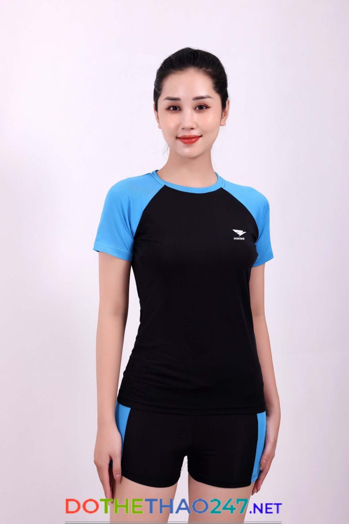 Bộ đồ bơi nữ ngắn Hiwing co giãn đa chiều