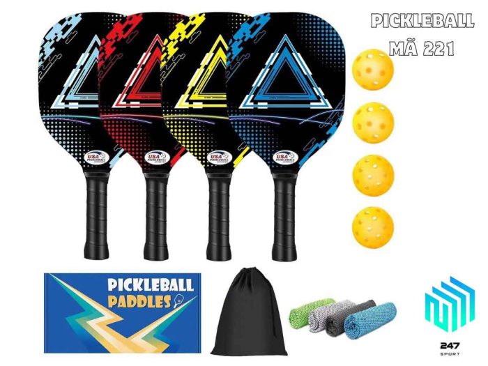 Vợt PICKLEBALL 221 vợt tập luyện, vợt cho người mới bắt đầu