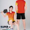 Áo Bóng Chuyền, Pickleball, Cầu Lông Hiwing Super 2 Màu Đỏ