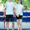 Áo Cầu Lông , Pickleball Hiwing W8 Nam Nữ – Màu Trắng