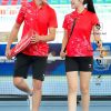 Áo Cầu Lông , Pickleball Hiwing W8 Nam Nữ – Màu Đỏ