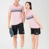Áo Polo Thể Thao Golf , Pickleball Cao Cấp Hiwing G2 Nữ Màu Hồng Phấn