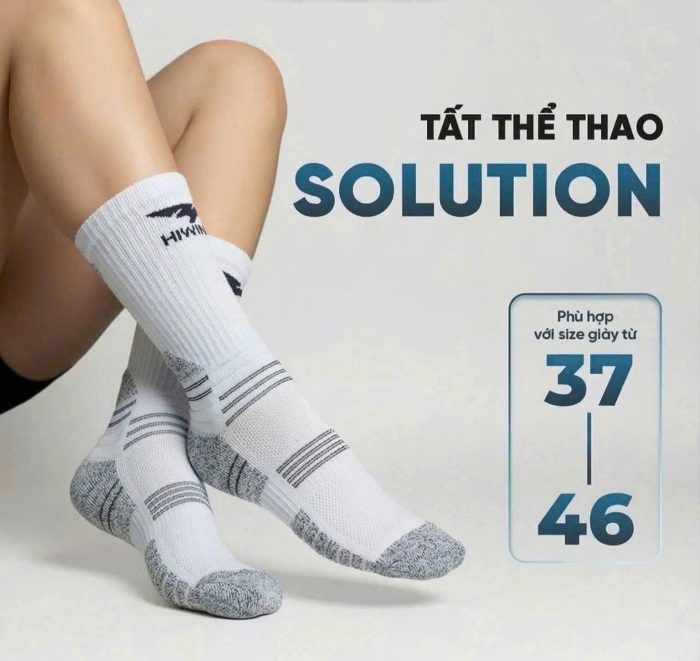 TẤT THỂ THAO HIWING CAO CẤP – BẢO VỆ CHÂN, TỐI ƯU HIỆU SUẤT
