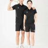 Áo Cầu Lông Pickleball Bóng Chuyền Hiwing Lux 5 Màu Đen