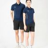 Áo Cầu Lông Pickleball Bóng Chuyền Hiwing Lux 5 Màu Xanh Than